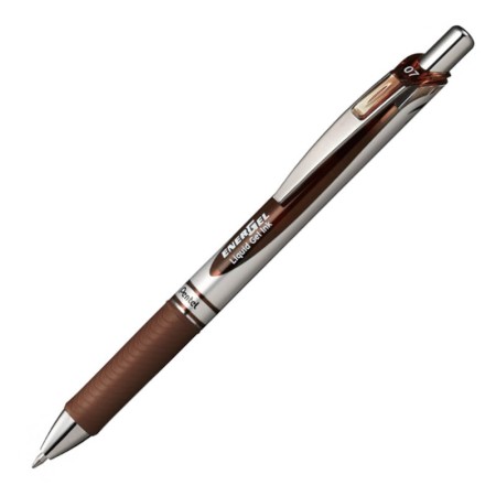 Pióro kulkowe PENTEL EnerGel 0,7 mm - BRĄZOWE