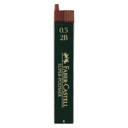 Grafity FABER-CASTELL Super-Polymer 0,5 mm - 2B