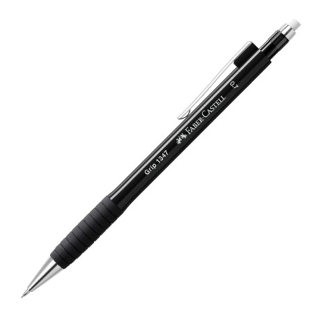 Ołówek automatyczny FABER-CASTELL Grip 1347 0,7 mm - CZARNY