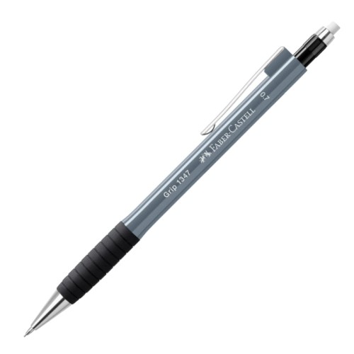 Przejdź do produktu Ołówek automatyczny FABER-CASTELL Grip 1347 0,7 mm - stone grey