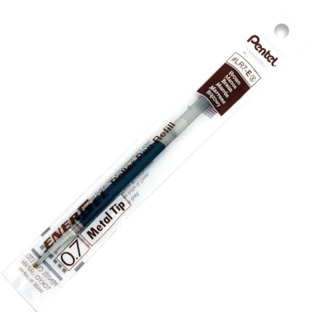 Wkład PENTEL EnerGel LR7 0,7 mm - BRĄZOWY