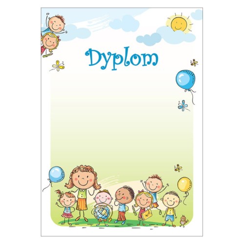 Przejdź do produktu Dyplom A4 GALERIA PAPIERU 170 g/m² - Przedszkolaki - 25 ark.