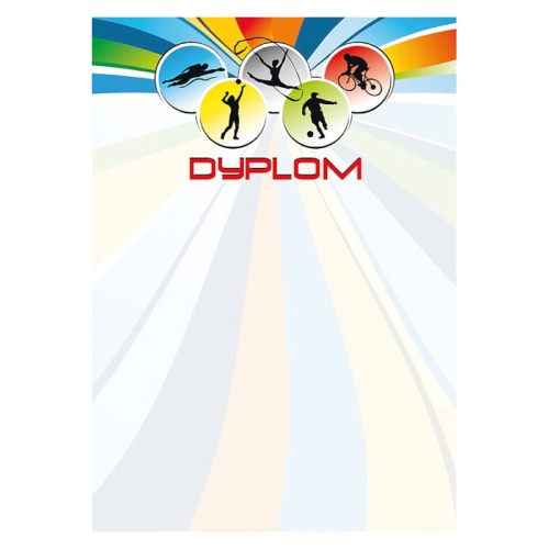 Przejdź do produktu Dyplom A4 GALERIA PAPIERU 170 g/m² - Igrzyska - 25 ark.