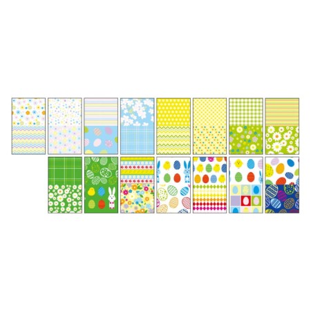 Blok z motywami A4 HAPPY COLOR Spring - 80 g/m² - 15 ark.