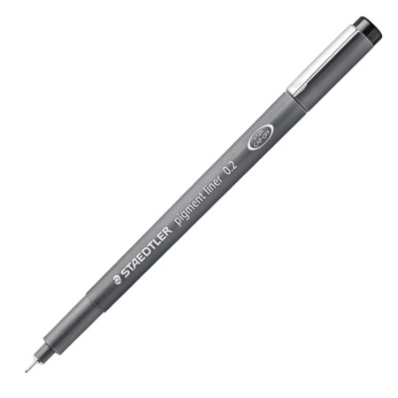 Cienkopis STAEDTLER Pigment Liner 308 0,2 mm - CZARNY
