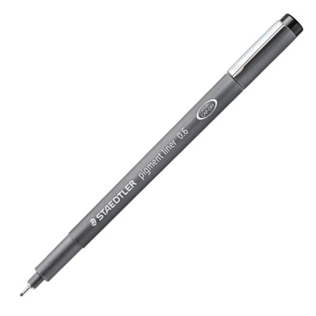 Cienkopis STAEDTLER Pigment Liner 308 0,6 mm - CZARNY
