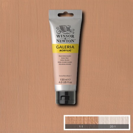 Farba akrylowa WINSOR & NEWTON Galeria 120 ml (257 - Pale Rose)