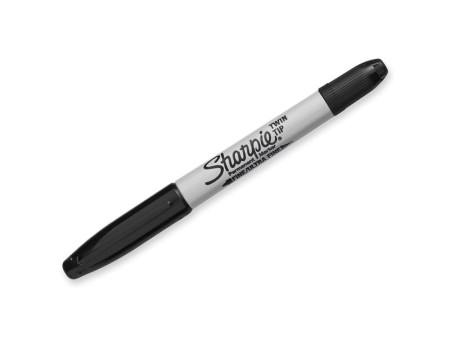 Marker SHARPIE Twin Tip (czarny)