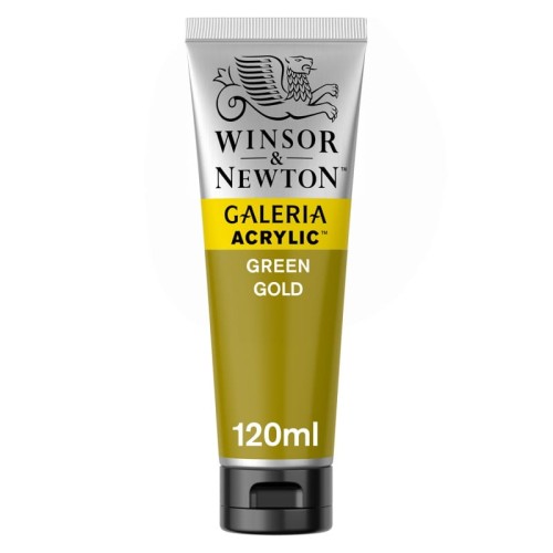 Przejdź do produktu Farba akrylowa WINSOR & NEWTON Galeria 120 ml (294 - Green Gold)