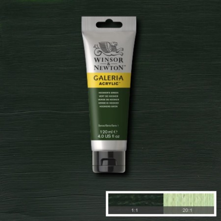Farba akrylowa WINSOR & NEWTON Galeria 120 ml (311 - Hooker's Green)