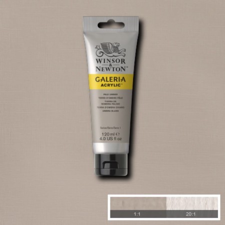 Farba akrylowa WINSOR & NEWTON Galeria 120 ml (438 - Pale Umber)