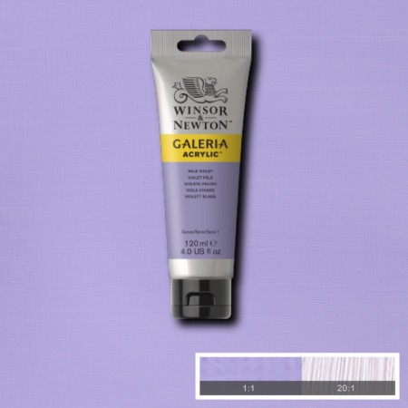 Farba akrylowa WINSOR & NEWTON Galeria 120 ml (444 - Pale Violet)