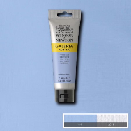 Farba akrylowa WINSOR & NEWTON Galeria 120 ml (446 - Powder Blue)