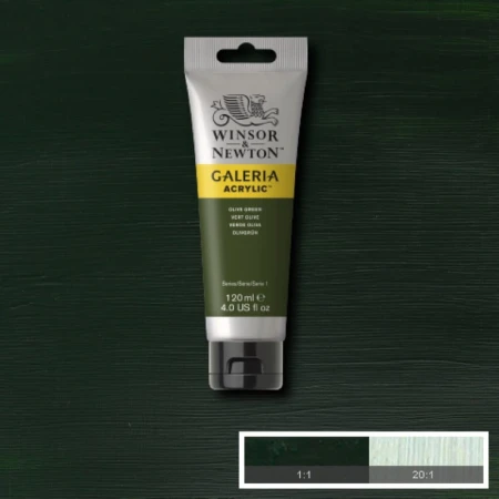 Farba akrylowa WINSOR & NEWTON Galeria 120 ml (447 - Olive Green)