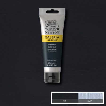 Farba akrylowa WINSOR & NEWTON Galeria 120 ml (465 - Paynes Grey)