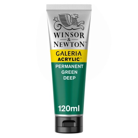 Farba akrylowa WINSOR & NEWTON Galeria 120 ml (482 - Permanent Green Deep)