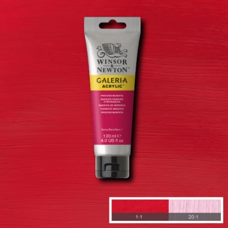 Farba akrylowa WINSOR & NEWTON Galeria 120 ml (533 - Process Magenta)