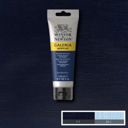 Farba akrylowa WINSOR & NEWTON Galeria 120 ml (541 - Prussian Blue Hue)