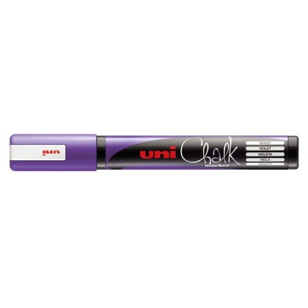 Marker kredowy UNI Chalk PWE-5M (fioletowy)