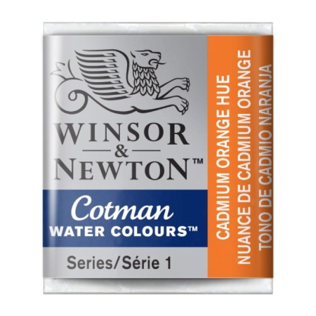 Akwarela w kostce Winsor & Newton Cotman (090 - Cadmium Orange Hue)