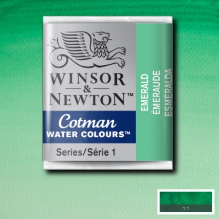 Akwarela w kostce Winsor & Newton Cotman (235 - Emerald)