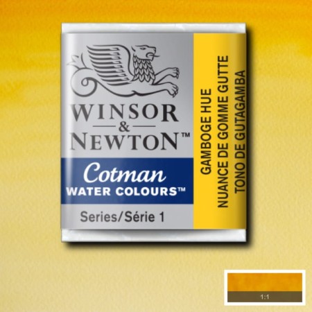 Akwarela w kostce Winsor & Newton Cotman (266 - Gamboge Hue)