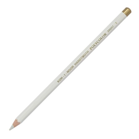 Kredka KOH-I-NOOR Polycolor 3800/1 - TITANIUM WHITE