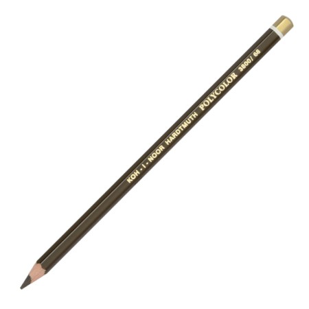 Kredka KOH-I-NOOR Polycolor 3800/68 - BURNT UMBER