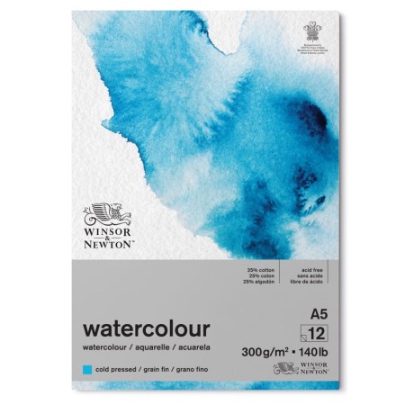 Blok do akwareli Winsor & Newton A5 300 g/m²