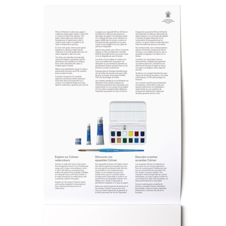 Blok do akwareli Winsor & Newton A5 300 g/m²