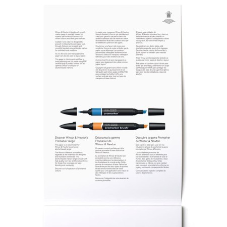 Blok do markerów Winsor & Newton A4 75 g/m²