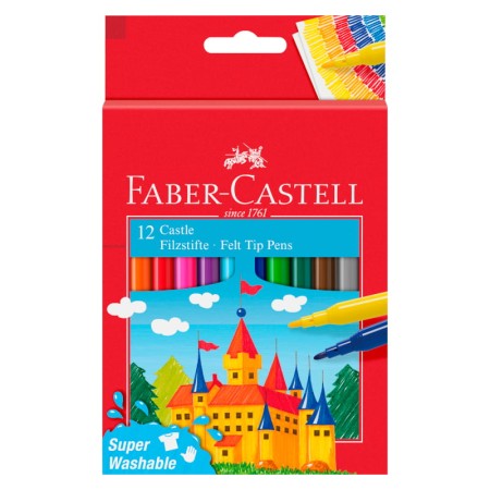 Flamastry FABER-CASTELL Zamek - 12 kolorów.jpg