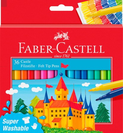 Flamastry FABER-CASTELL Zamek - 36 kolorów.jpg