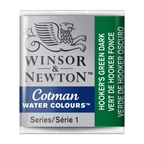Przejdź do produktu Akwarela w kostce Winsor & Newton Cotman (312 - Hookers Green Dark)