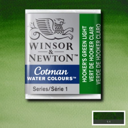 Akwarela w kostce Winsor & Newton Cotman (314 - Hookers Green Light)