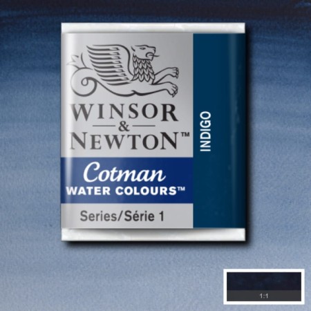 Akwarela w kostce Winsor & Newton Cotman (322 - Indigo)