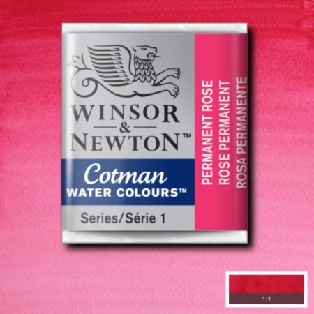 Akwarela w kostce Winsor & Newton Cotman (502 - Permanent Rose)