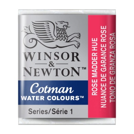 Akwarela w kostce Winsor & Newton Cotman (580 - Rose Madder Hue)