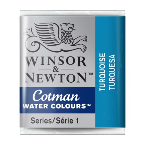 Przejdź do produktu Akwarela w kostce Winsor & Newton Cotman (654 - Turquoise)