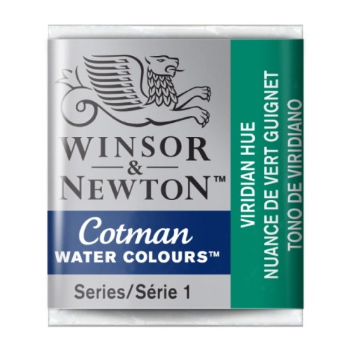 Przejdź do produktu Akwarela w kostce Winsor & Newton Cotman (696 - Viridian Hue)
