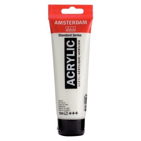 Farba akrylowa AMSTERDAM 120 ml (104 - Zinc White)