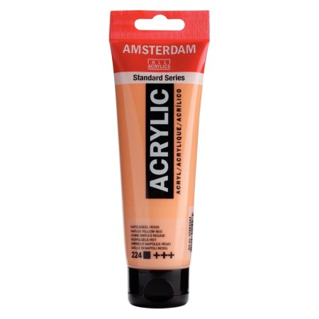 Farba akrylowa AMSTERDAM 120 ml (224 - Naples Yellow Red)