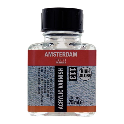 Przejdź do produktu Werniks akrylowy AMSTERDAM 75 ml (wysoki połysk)