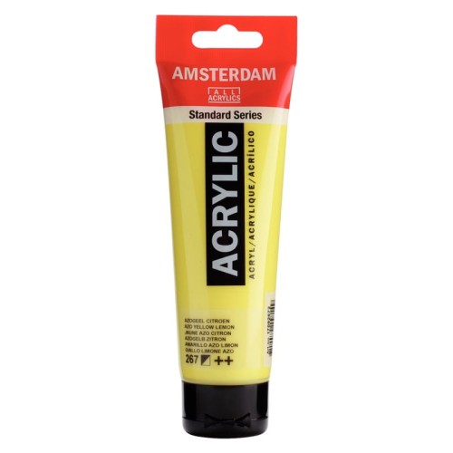 Przejdź do produktu Farba akrylowa AMSTERDAM 120 ml (267 - Azo Yellow Lemon)
