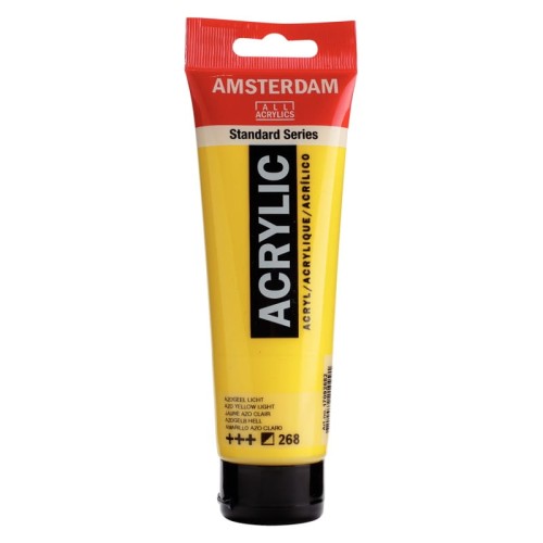 Przejdź do produktu Farba akrylowa AMSTERDAM 120 ml (268 - Azo Yellow Light)