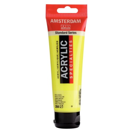 Farba akrylowa AMSTERDAM 120 ml (256 - Reflex Yellow)