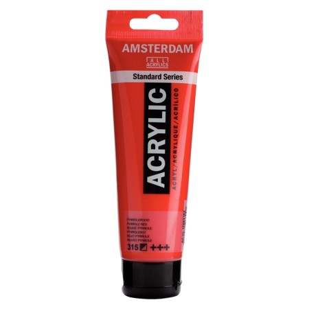 Farba akrylowa AMSTERDAM 120 ml (315 - Pyrrole Red)