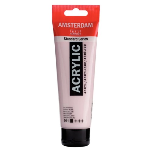 Przejdź do produktu Farba akrylowa AMSTERDAM 120 ml (361 - Light Rose)