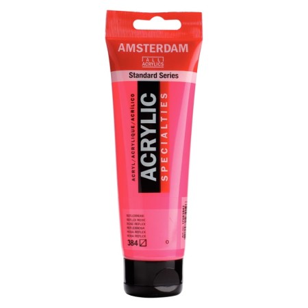 Farba akrylowa AMSTERDAM 120 ml (384 - Reflex Rose)