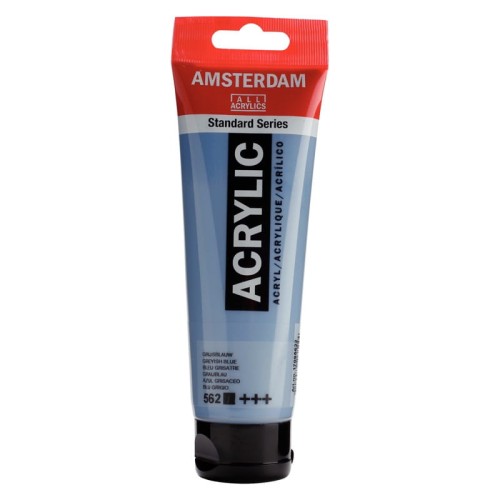 Przejdź do produktu Farba akrylowa AMSTERDAM 120 ml (562 - Greyish Blue)